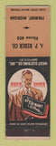 Matchbook Cover - Style Mart Men's Clothes AP Reber Fremont MI