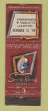 Matchbook Cover - Society Brand Men's Clothes Al Emrich WEAR