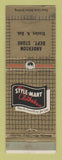 Matchbook Cover - Style Mart Men's Clothes Anderson Stanley ND WEAR