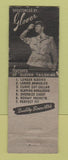 Matchbook Cover - Glover Men's Clothes Chicago IL JE Jacobs WORN