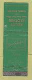 Matchbook Cover - Storrs Schaefer Clothes Kelley Monroe WI WEAR