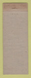 Matchbook Cover - Barth's Men's Clothes Columbia MO