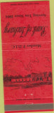 Matchbook Cover - Bank of Zachary LA 30 Strike