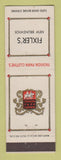 Matchbook Cover - Fashion Park Men's Clothes Fixler's New Brunswick NJ?