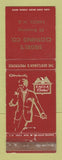 Matchbook Cover - Eagle Men's Clothes Siegel's Fargo ND WORN