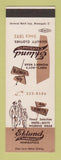 Matchbook Cover - Eklund Men's Clothes Minneapolis MN SAMPLE
