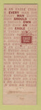 Matchbook Cover - Eagle Men's Clothes Joseph Felman Salinas CA