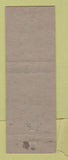 Matchbook Cover - Timely Men's Clothes Groves Cheyenne WY