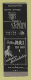 Matchbook Cover - Kosins Men's Cltohes Detroit MI