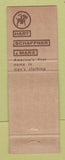 Matchbook Cover - Hart Schaffner Marx Men's Clothes Lee Pat's Bloomsburg PA