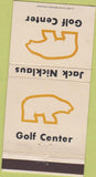 Matchbook Cover - Jack Nicklaus Golf Center 30 Strike