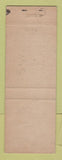 Matchbook Cover - Barth's Men's Clothes Columbia MO