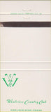 Matchbook Cover - Westview Country Club FL 30 Strike