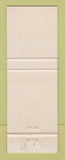 Matchbook Cover - Shiffer Hillman Men's Clothes Mcguire's Lethbridge AB