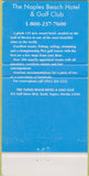 Matchbook Cover - Naples Beach Hotel  and  Golf Club  30 Strike
