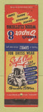 Matchbook Cover - Gamble's Super 8 Work Clothes Overalls