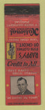 Matchbook Cover - National Men's Clothing Rappy's Pontiac MI WORN