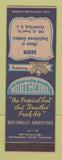 Matchbook Cover - Northcool Men's Clothes Savon Plainfield NJ