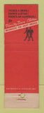 Matchbook Cover - Varsity Town Men's Clothes John Myers Hagerstown MD