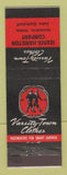 Matchbook Cover - Varsity Town Men's Clothes Leader Hamilton Shamokin PA
