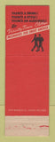 Matchbook Cover - Varsity Town Men's Clothes Leader Hamilton Shamokin PA