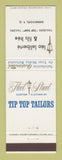 Matchbook Cover - Fleet Street Men's Clothes Sherbrooke QC
