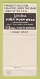 Matchbook Cover - Queen's Surf Hawaii girlie 30 Strike