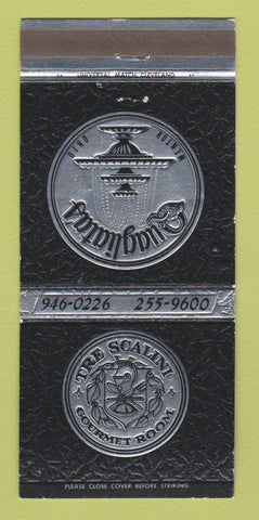 Matchbook Cover - Tre Scalini Quagliata's Restaurant Mentor OH 30 Strike