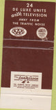 Matchbook Cover - Westfield Motor Lodge MA 30 Strike