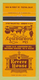Matchbook Cover - Revere House Normandy Tustin Fullerton CA 30 Strike