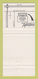 Matchbook Cover - Tapsters Restaurant Mississauga ON 30 Strike