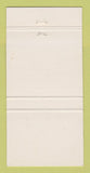 Matchbook Cover - Tapps Restaurant Scarborough ON WEAR 30 Strike