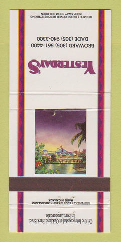 Matchbook Cover - Yesterday's Restaurant Fort Lauderdale FL 30 Strike