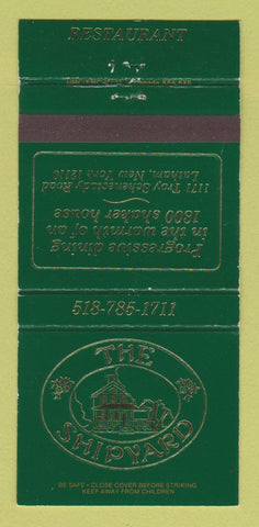 Matchbook Cover - The Shipyard Restaurant Latham NY 30 Strike