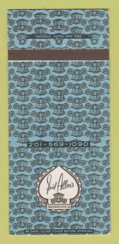 Matchbook Cover - Sid Allen's Restaurant Englewood Cliffs NJ 30 Strike