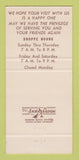 Matchbook Cover - Scott's Pancake Shoppe Lincoln NE 30 Strike