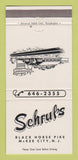 Matchbook Cover - Schrul's Restaurant McKee City NJ 30 Strike