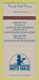 Matchbook Cover - Smith House Restaqurant Marietta Dahlonega GA 30 Strike