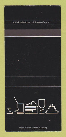 Matchbook Cover - Pal's Toronto ON SAMPLE 30 Strike