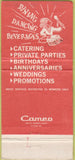 Matchbook Cover - NCO CLUB Military Members Only 30 Strike