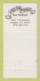 Matchbook Cover - Smiling Moose Brew Pub Greeley Colorado 30 Strike