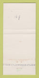 Matchbook Cover - Thierry's French Restaurant Bedford Hills NY 30 Strike