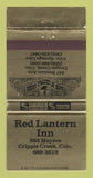 Matchbook Cover - Red Lantern Inn Cripple Creek Colorado 30 Strike