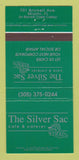 Matchbook Cover - Silver Sac Cafe Miami FL 30 Strike