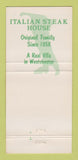 Matchbook Cover - Tino's Villa Italian Hawthorne NY 30 Strike