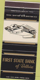 Matchbook Cover - First State Bank Bellaire TX 30 Strike