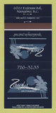 Matchbook Cover - Zougla Restaurant Nanaimo BC 30 Strike