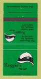 Matchbook Cover - Reggie's British Pub Atlanta GA Norfolk VA 30 Strike