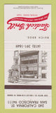 Matchbook Cover - Buich Bros Tadich Grill San Francisco CA 30 Strike