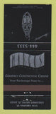 Matchbook Cover - Maros Restaurant Coconut Grove FL Taj girlie 30 Strike